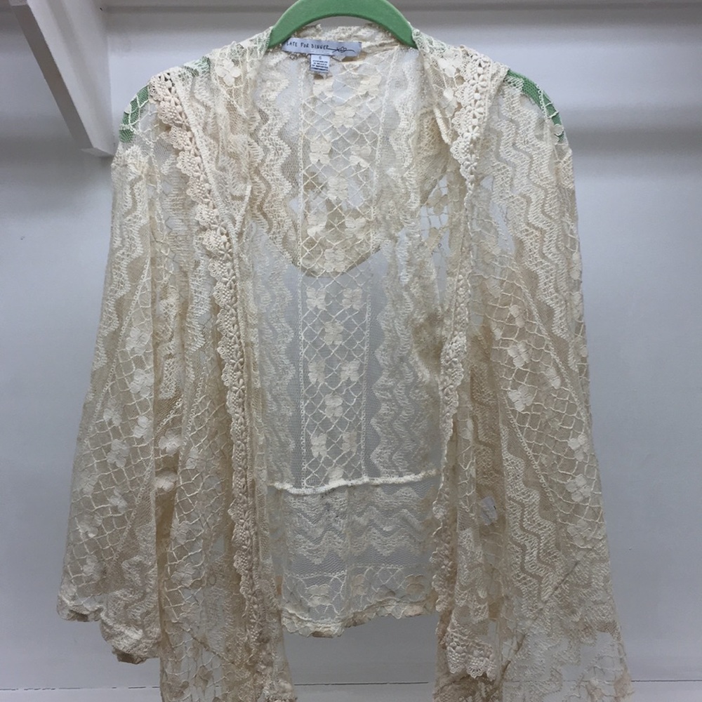 Laced Cardigan 🌺🌺